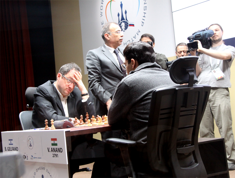 Юные шахматисты Сибири – на матче Ананд – Гельфанд